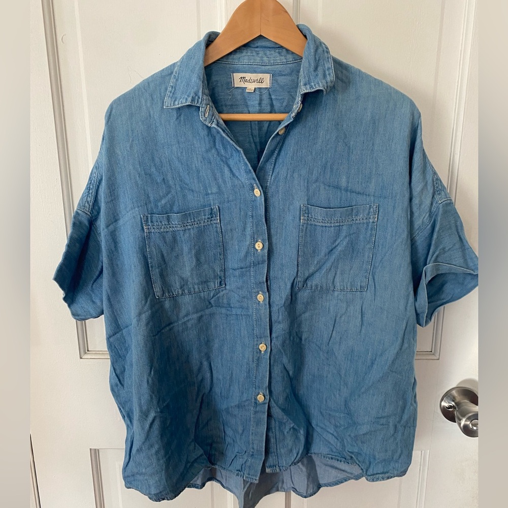 Madewell Women’s Courier Shirt size M